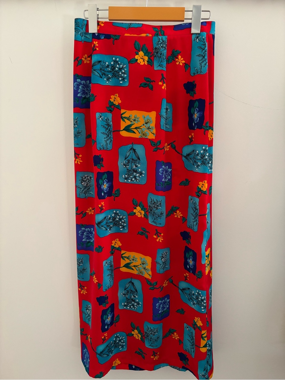 Vintage Floral Maxi Skirt